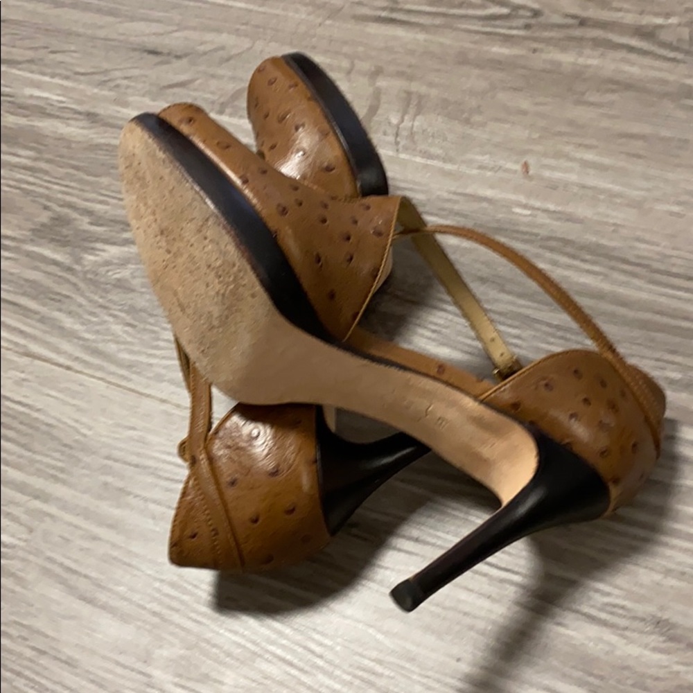 Talbots Leather Peep-Toe Platforms - image 4